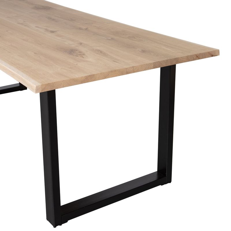 WOOOD TABLO TREE Bord Ek 180x90 med U-Ben