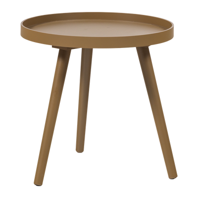 WOOOD SASHA Sidobord Ø41 cm Honungsgul