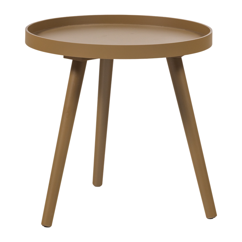 WOOOD SASHA Sidobord Ø41 cm Honungsgul