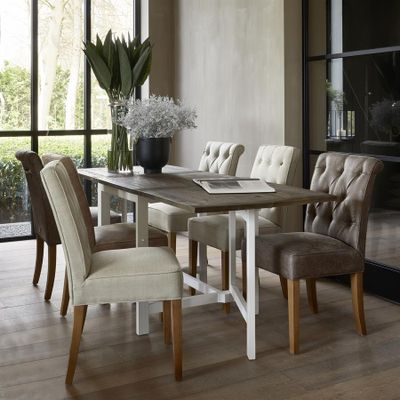 Riviera Maison Hampton Classic matstol natur