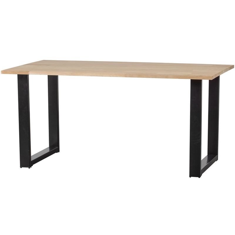 WOOOD TABLO Bord Topp Ek 160x90