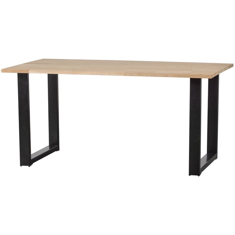 WOOOD TABLO Bord Ek 180x90 med U-Ben