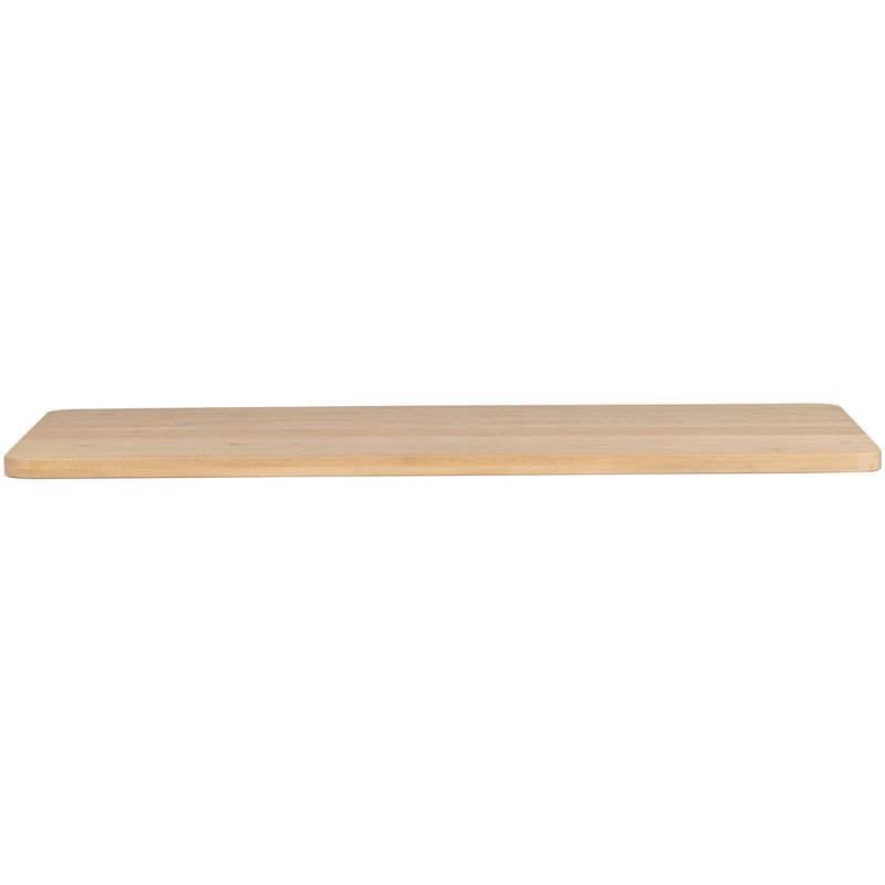 WOOOD TABLO Bord Topp Ek Natur BÖJD 200x90