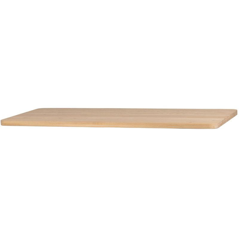 WOOOD TABLO Bord Topp Ek Natur BÖJD 200x90