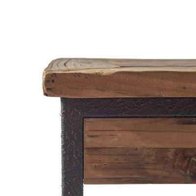 Riviera Maison Shelter Island nattduksbord brun