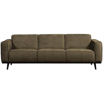 WOOOD STATEMENT 3-sits Soffa 230 cm Struktursammet BONSAI