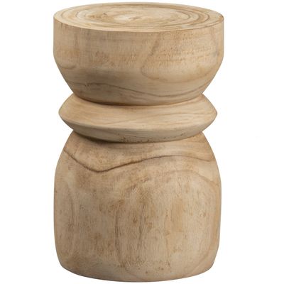 WOOOD BIKKEL Pall Trä Natur 40xØ28cm