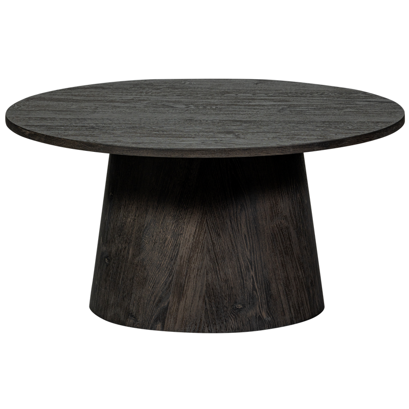 WOOOD MAAN Soffbord MDF Mörkbrun 40xØ80cm