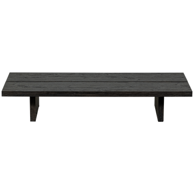 WOOOD LION Soffbord MDF Mörkbrun 140x60cm