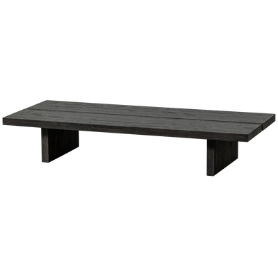 WOOOD LION Soffbord MDF Mörkbrun 140x60cm