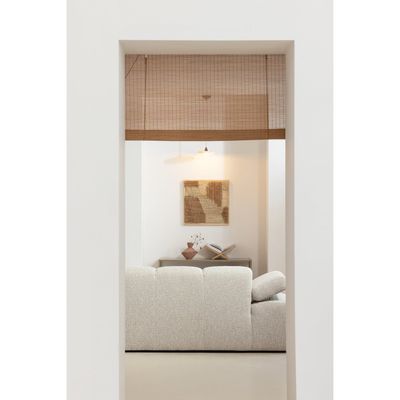 WOOOD MOJO Soffmodul 5-sits Arm Vänster Bouclé Beige melange