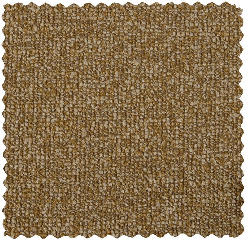 WOOOD MOJO Matbänk 164cm Ryggstöd BOUCLE Gul/Brun melange