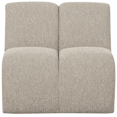 WOOOD Mojo 1-sits Soffmodul i Bouclé Beige Melange