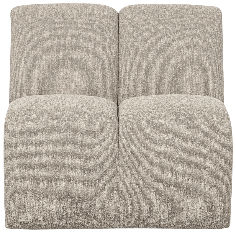 WOOOD Mojo 1-sits Soffmodul i Bouclé Beige Melange
