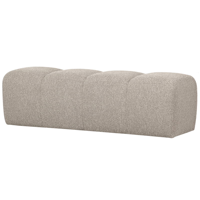 WOOOD Mojo Matbänk 160 cm i Bouclé Beige Melange