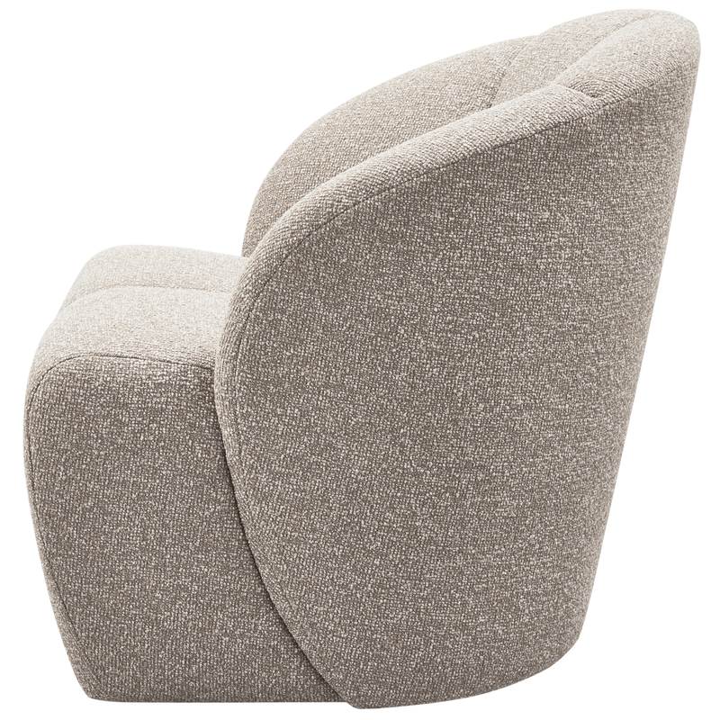 WOOOD MOJO Vridbar Fåtölj BOUCLE Beige melange