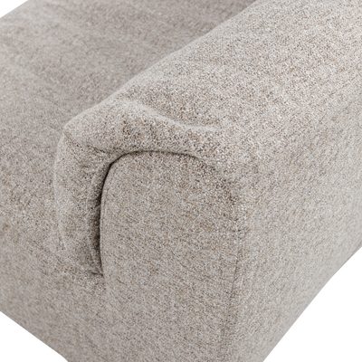 WOOOD BAGGY Soffmodul 1-sits Naturmelange