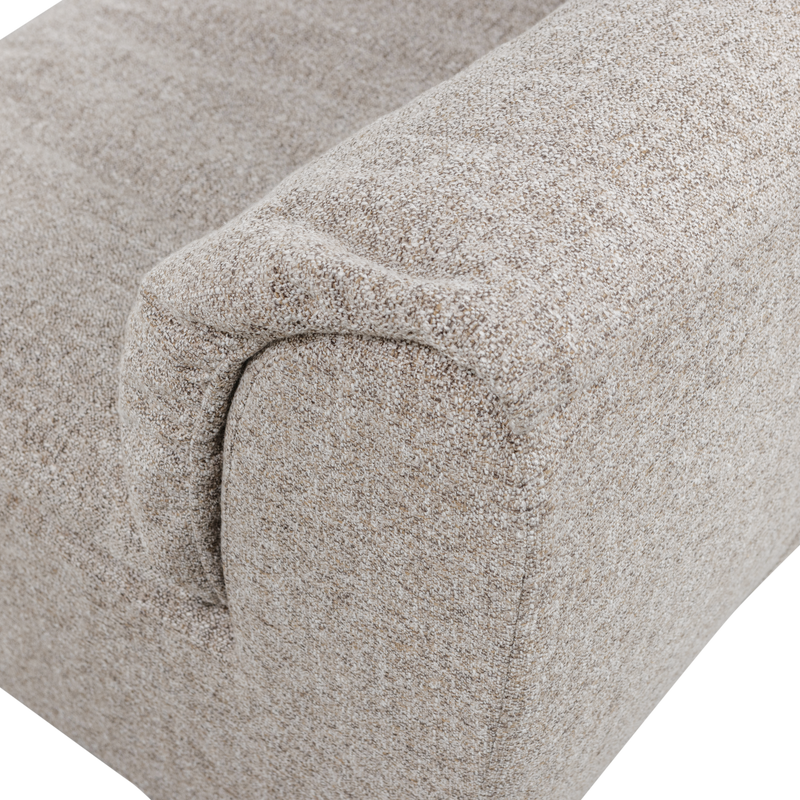 WOOOD BAGGY Soffmodul 1-sits Naturmelange