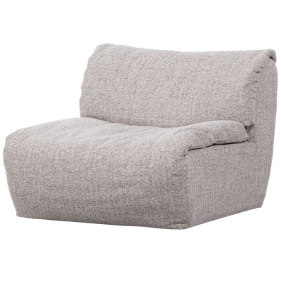 WOOOD BAGGY Soffmodul 1-sits Naturmelange