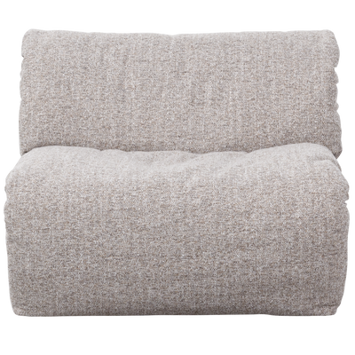 WOOOD BAGGY Soffmodul 1-sits Naturmelange