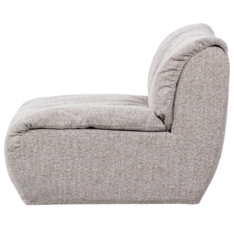 WOOOD BAGGY Soffmodul 1-sits Naturmelange