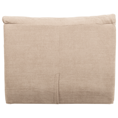 WOOOD BAGGY Soffmodul 1-sits Vävd Chenille Sand