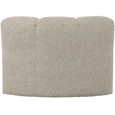WOOOD MOJO Matbänk Hörn med Ryggstöd BOUCLE Beige melange