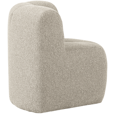 WOOOD MOJO Matbänk Hörn med Ryggstöd BOUCLE Beige melange