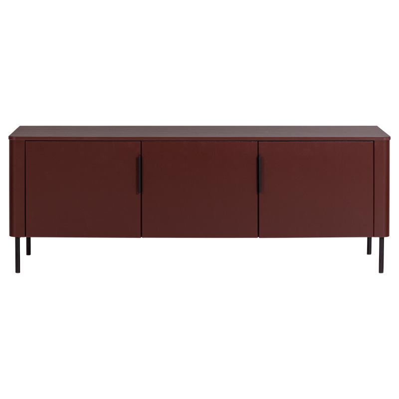 WOOOD GUNNAR TV-bänk 154 cm Furu Matt Vinröd