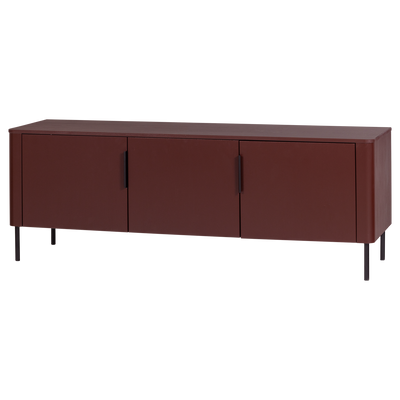 WOOOD GUNNAR TV-bänk 154 cm Furu Matt Vinröd