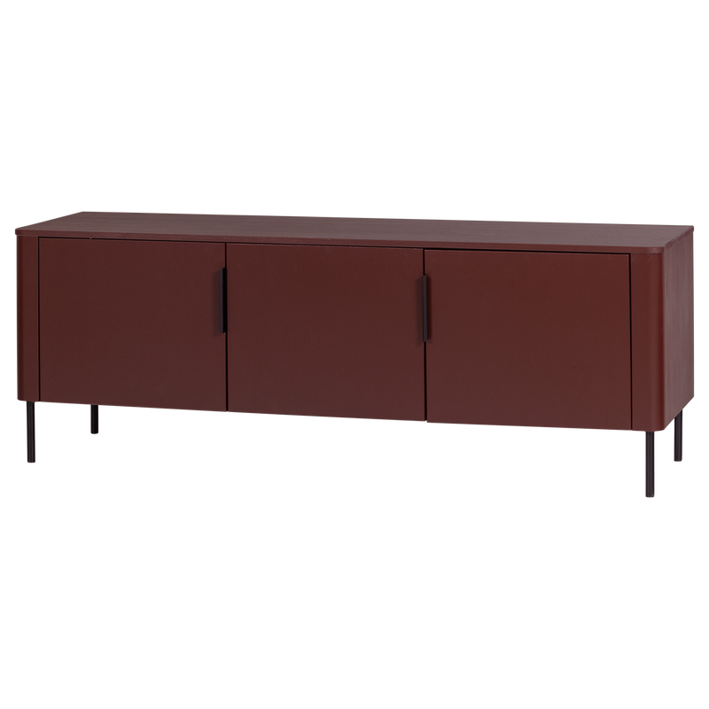 WOOOD GUNNAR TV-bänk 154 cm Furu Matt Vinröd
