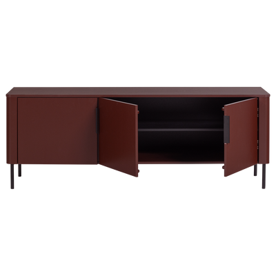 WOOOD GUNNAR TV-bänk 154 cm Furu Matt Vinröd
