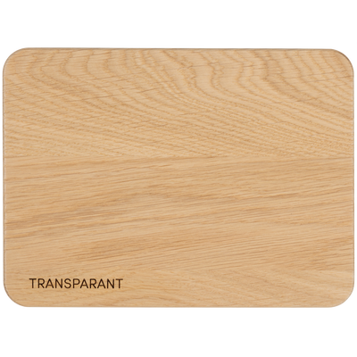 WOOOD TABLO DANSK Oval TGL 220x100 cm Genomskinlig Matbord