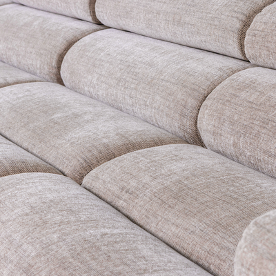 WOOOD NOVI Schäslongsoffa Vänster Naturmelange