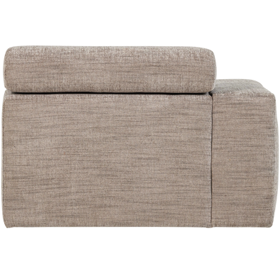 WOOOD NOVI Soffmodul 1-sits Arm Vänster Naturmelange