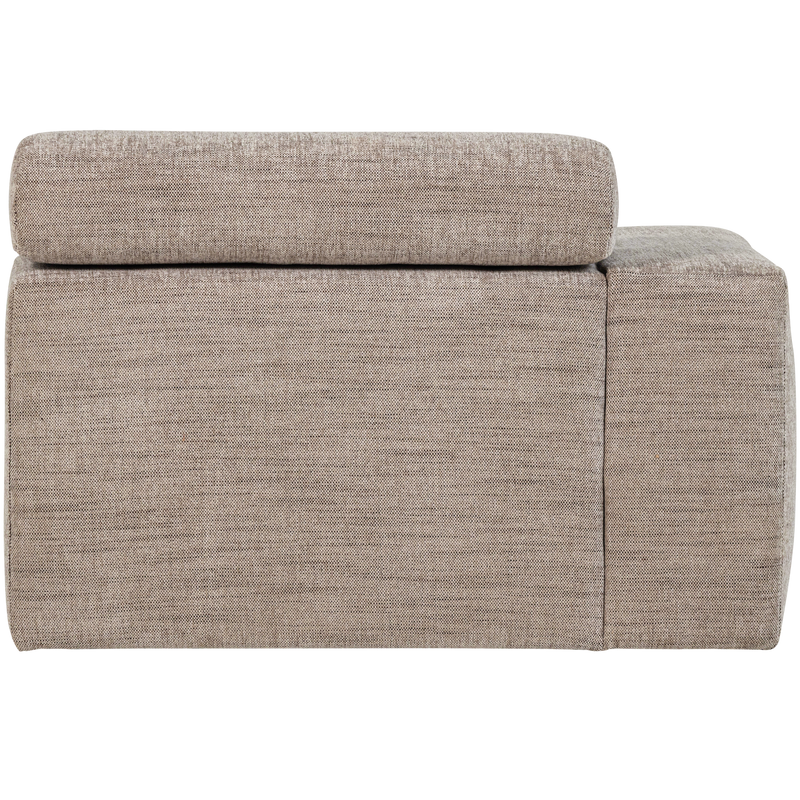 WOOOD NOVI Soffmodul 1-sits Arm Vänster Naturmelange