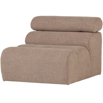 WOOOD Novi 1-sits Soffmodul i Bouclé Mullvad