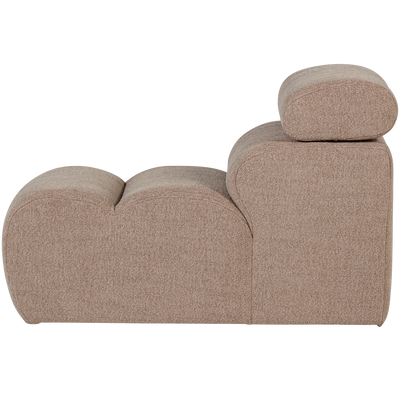 WOOOD Novi 1-sits Soffmodul i Bouclé Mullvad