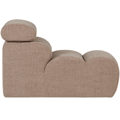 WOOOD Novi 1-sits Soffmodul i Bouclé Mullvad