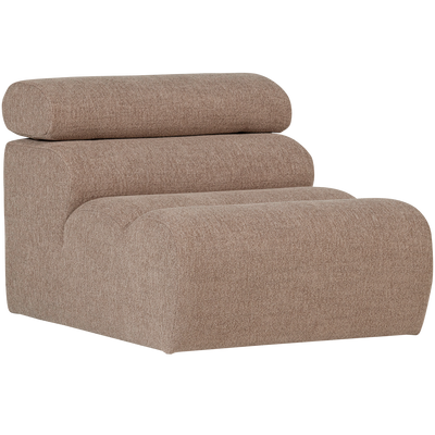 WOOOD Novi 1-sits Soffmodul i Bouclé Mullvad