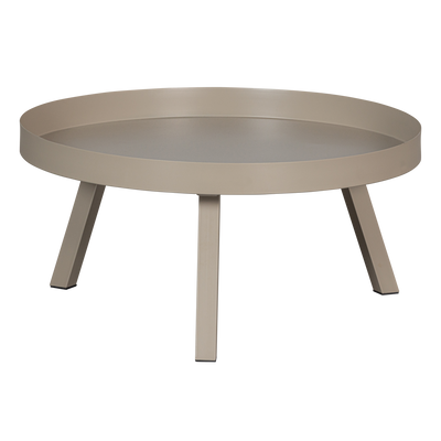 WOOOD SUNNY Trädgårdssidobord 35xØ68 cm i Metall