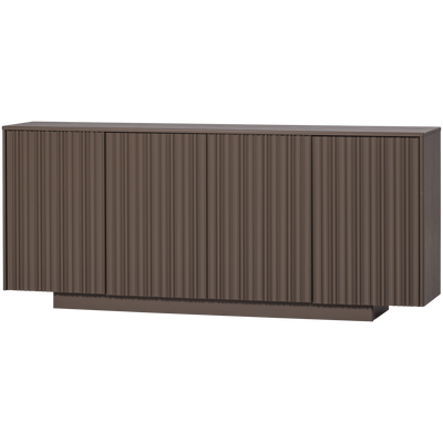 WOOOD NOVA Sideboard 200cm Furu Tryffelbrun