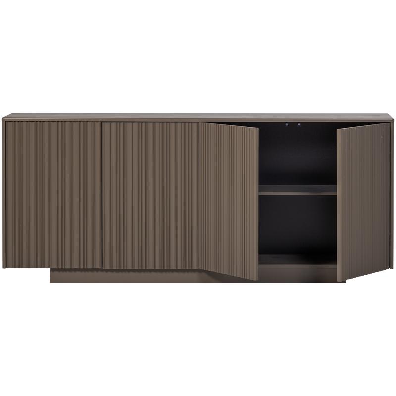 WOOOD NOVA Sideboard 200cm Furu Tryffelbrun