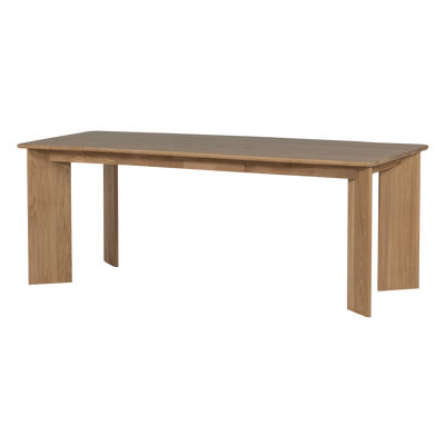 WOOOD TABLO Bord Rundad TGL 180x100 cm Genomskinlig