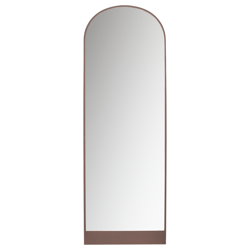 WOOOD SOLARI DRESSING Spegel 175x60 cm Högblank Mörkbrun