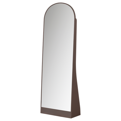 WOOOD SOLARI DRESSING Spegel 175x60 cm Högblank Mörkbrun