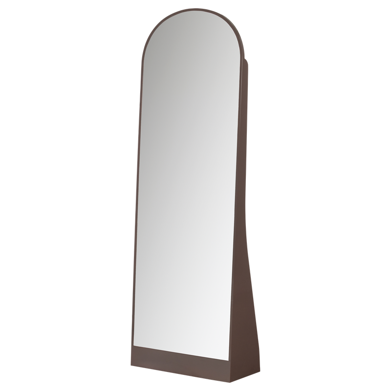 WOOOD SOLARI DRESSING Spegel 175x60 cm Högblank Mörkbrun