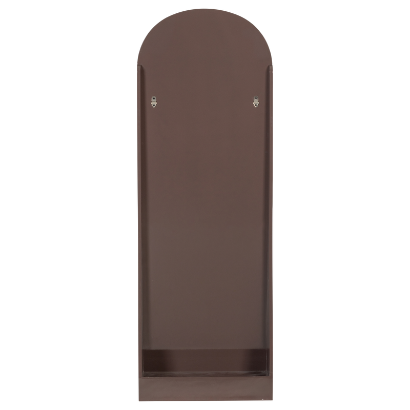 WOOOD SOLARI DRESSING Spegel 175x60 cm Högblank Mörkbrun