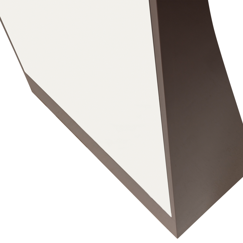 WOOOD SOLARI DRESSING Spegel 175x60 cm Högblank Mörkbrun