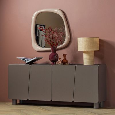 WOOOD ROOT Sideboard 200 cm Furu Tryffelbrun
